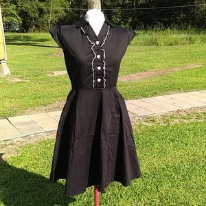 Vintage 50s pinup style dress
